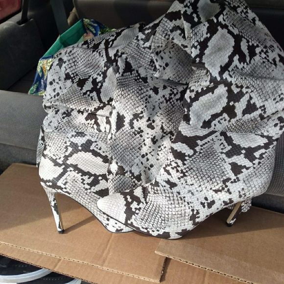 Simmi London Clear Criss-Cross Stiletto Box Heels | eBay Simmi london